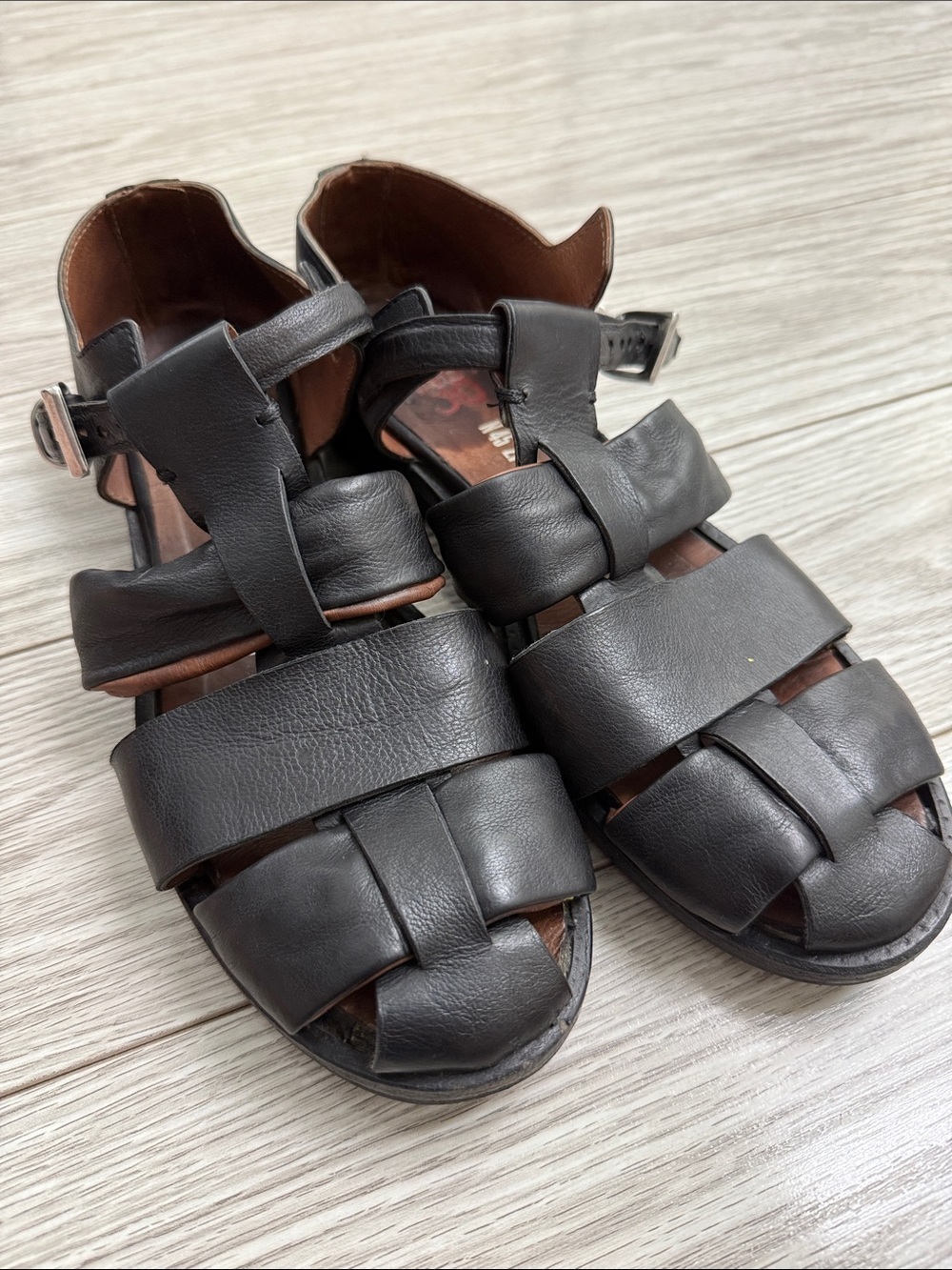 🏖️ A.S. 98 Leather Sandals
